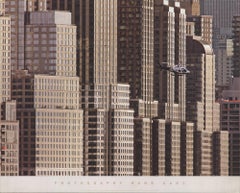 Hank Gans 'New York Helicopter' 2007- Offset Lithograph