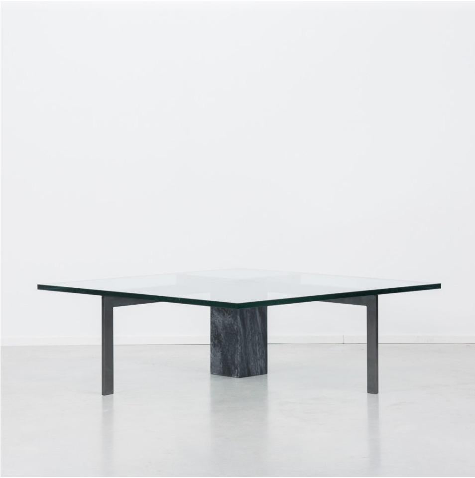 Post-Modern Hank Kwint KW-1 Granite Coffee Table for Metaform, Netherlands 1981 For Sale