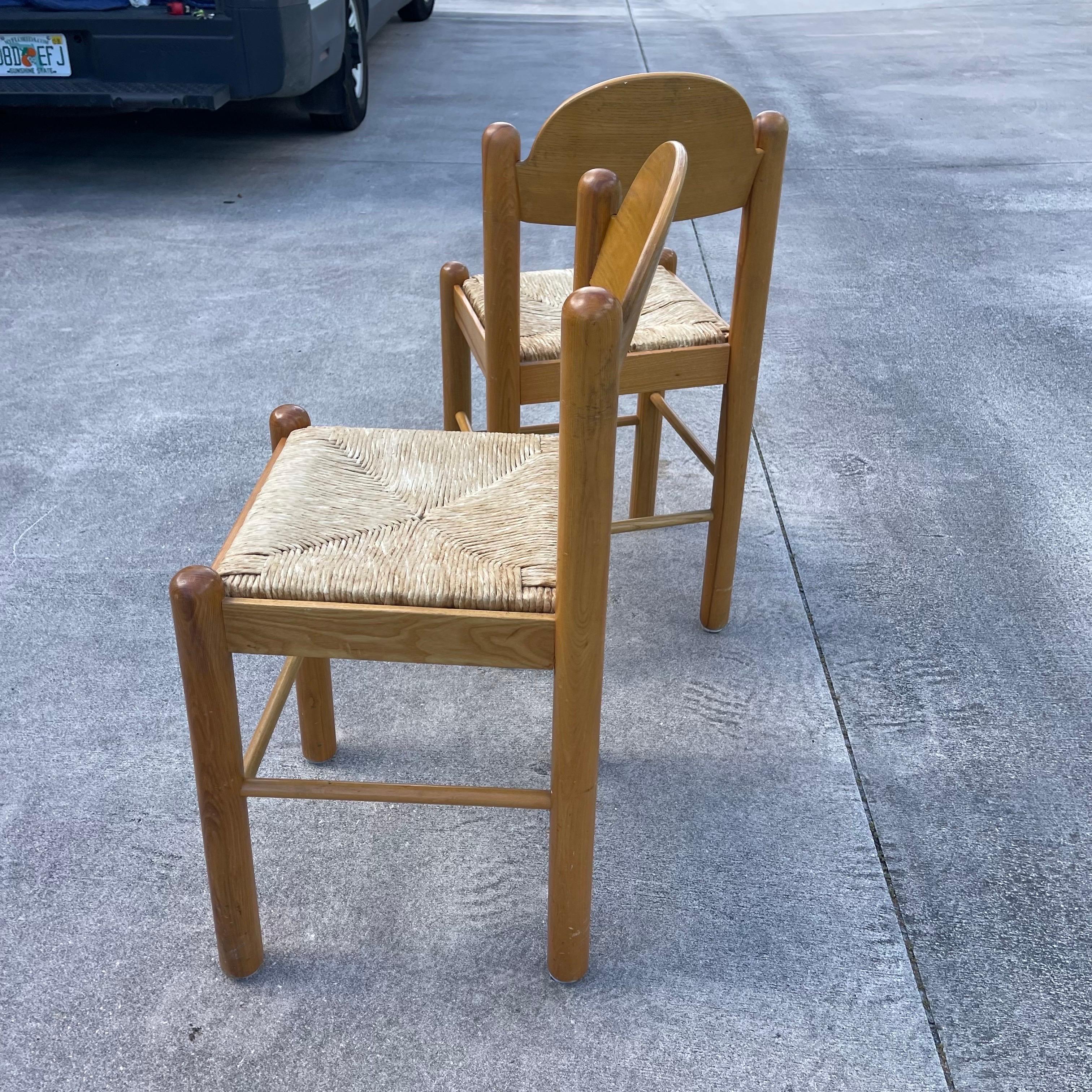 Hank Lowenstein Padova Taburetes de madera de altura de mostrador, Pareja en venta 7