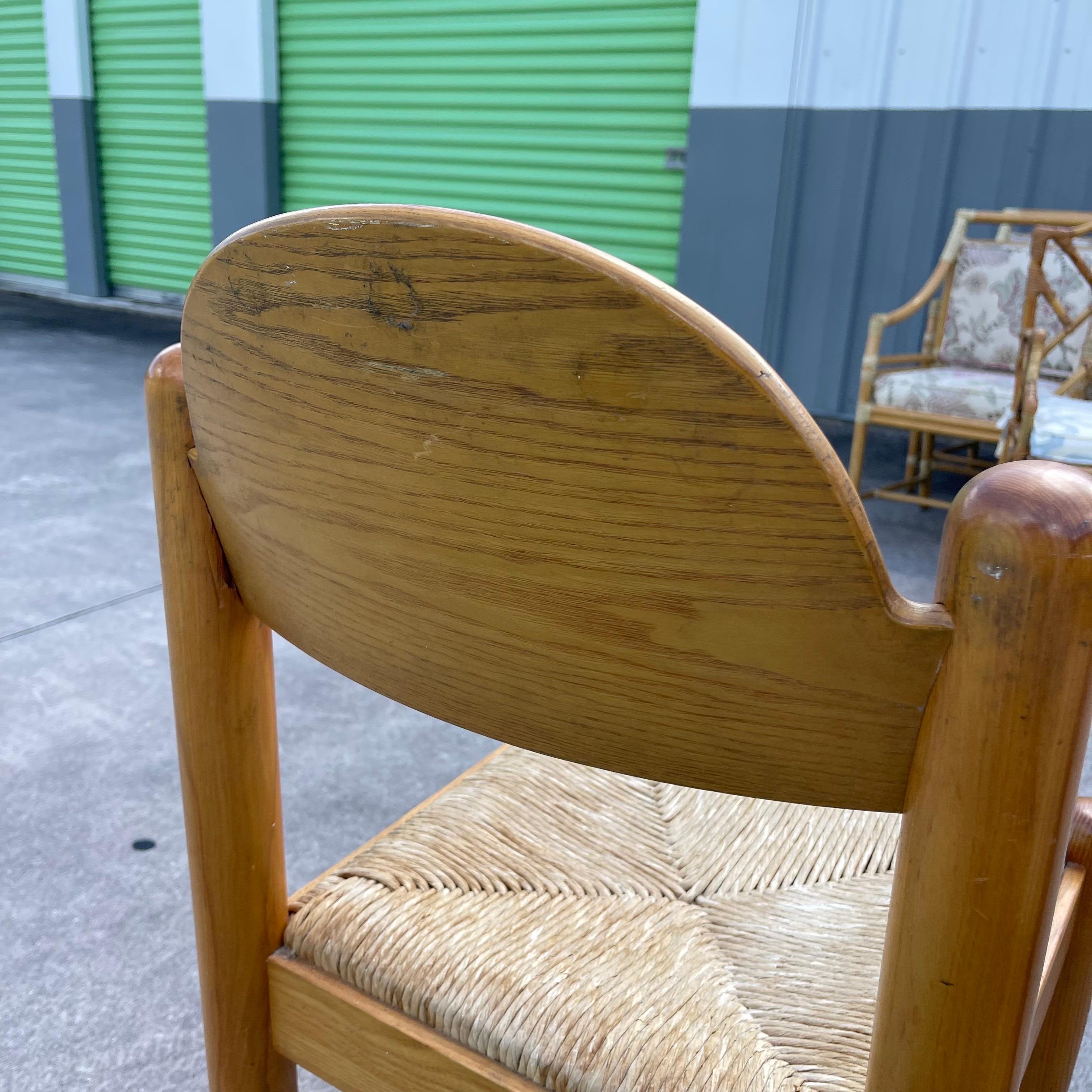 Hank Lowenstein Padova Taburetes de madera de altura de mostrador, Pareja en venta 4