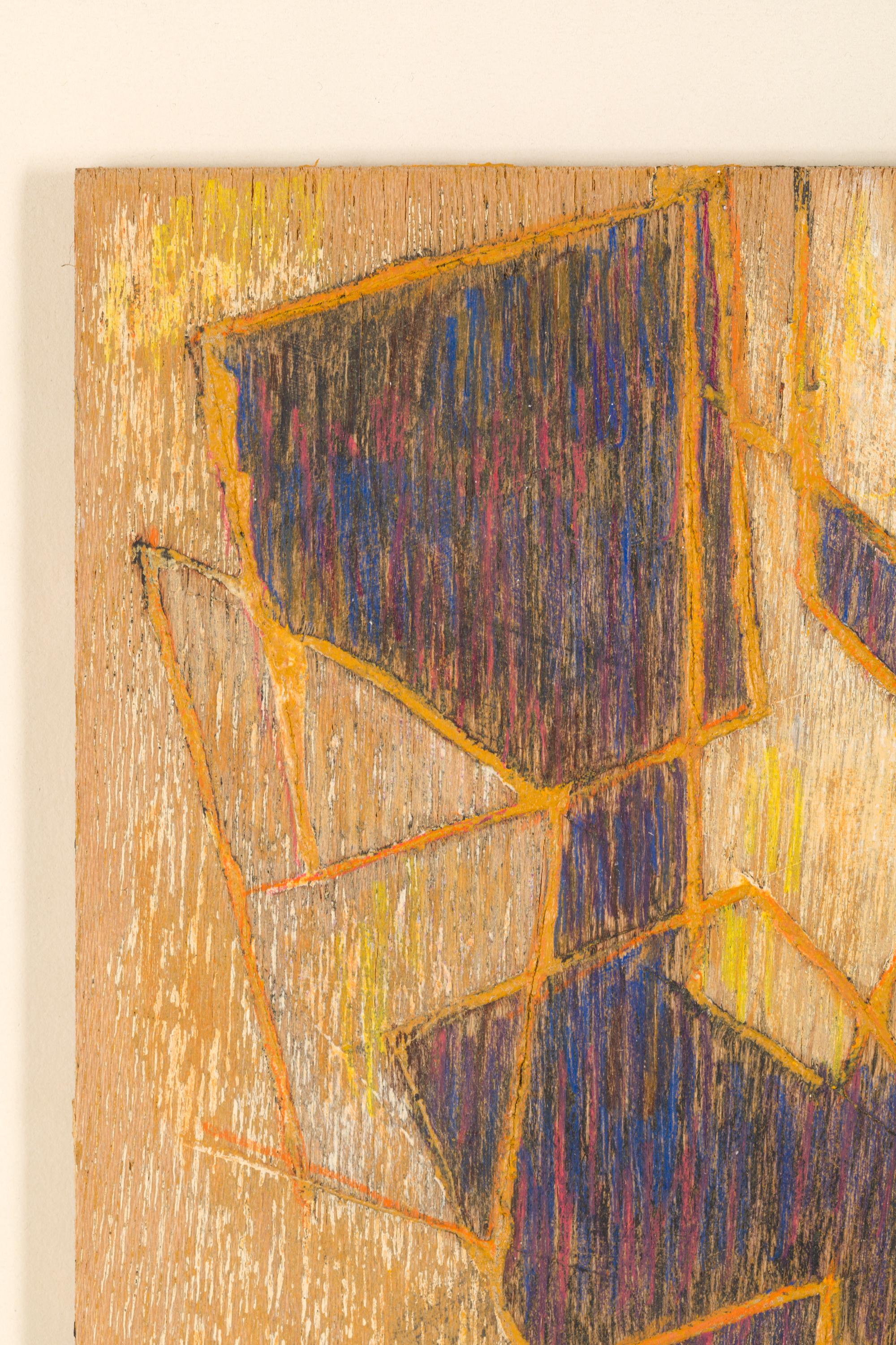 Opera d'arte a tecnica mista di Hank Virgona, USA, anni 2000 In condizioni buone in vendita a New York, NY