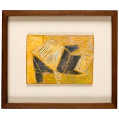 Obra de arte mixta de Hank Virgona, EE.UU., década de 2000
