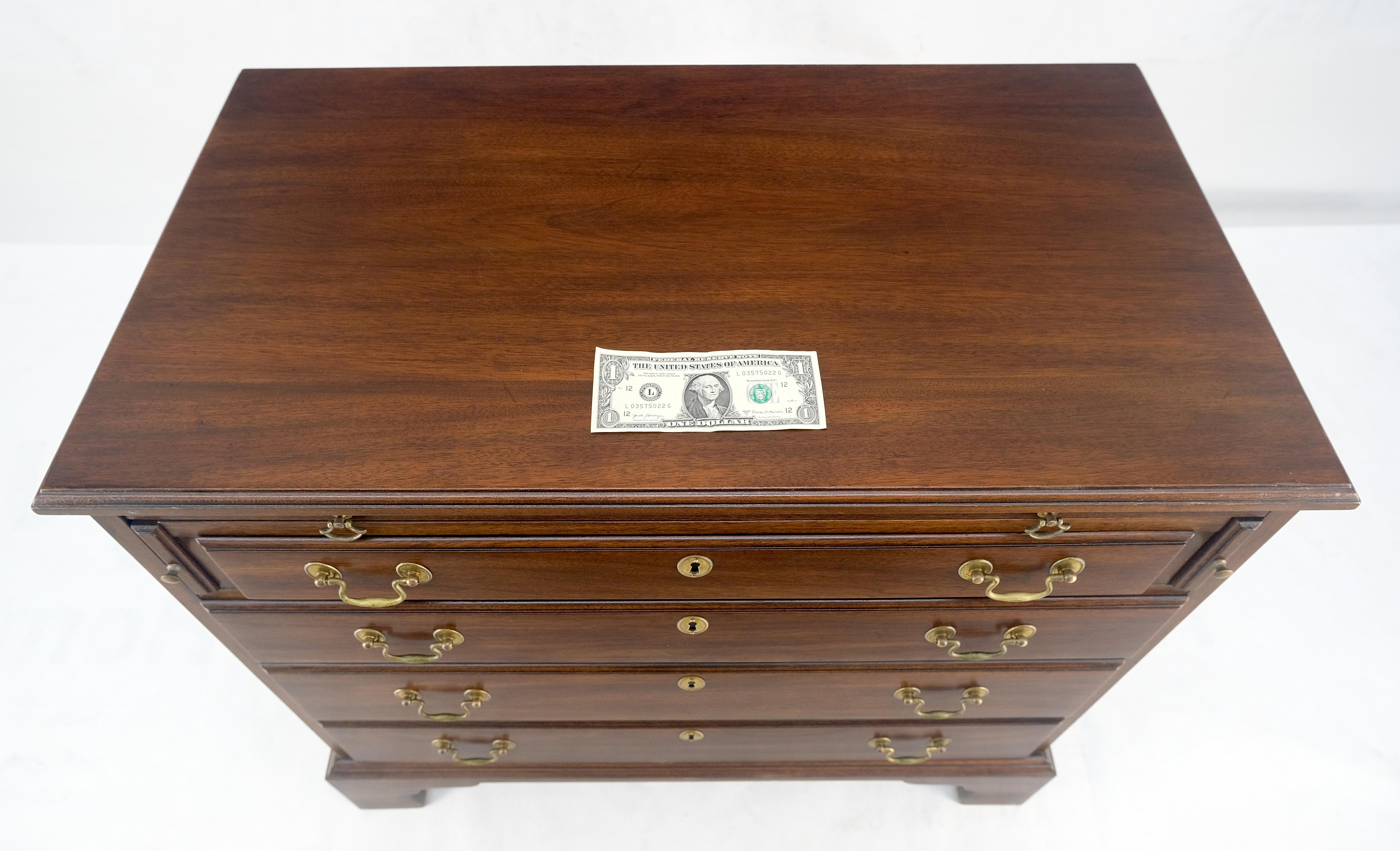 Hankel-Harris Escritorio Extraíble Mesa Secretaria 4 Cajones Baúl Cómoda MINT en venta 4