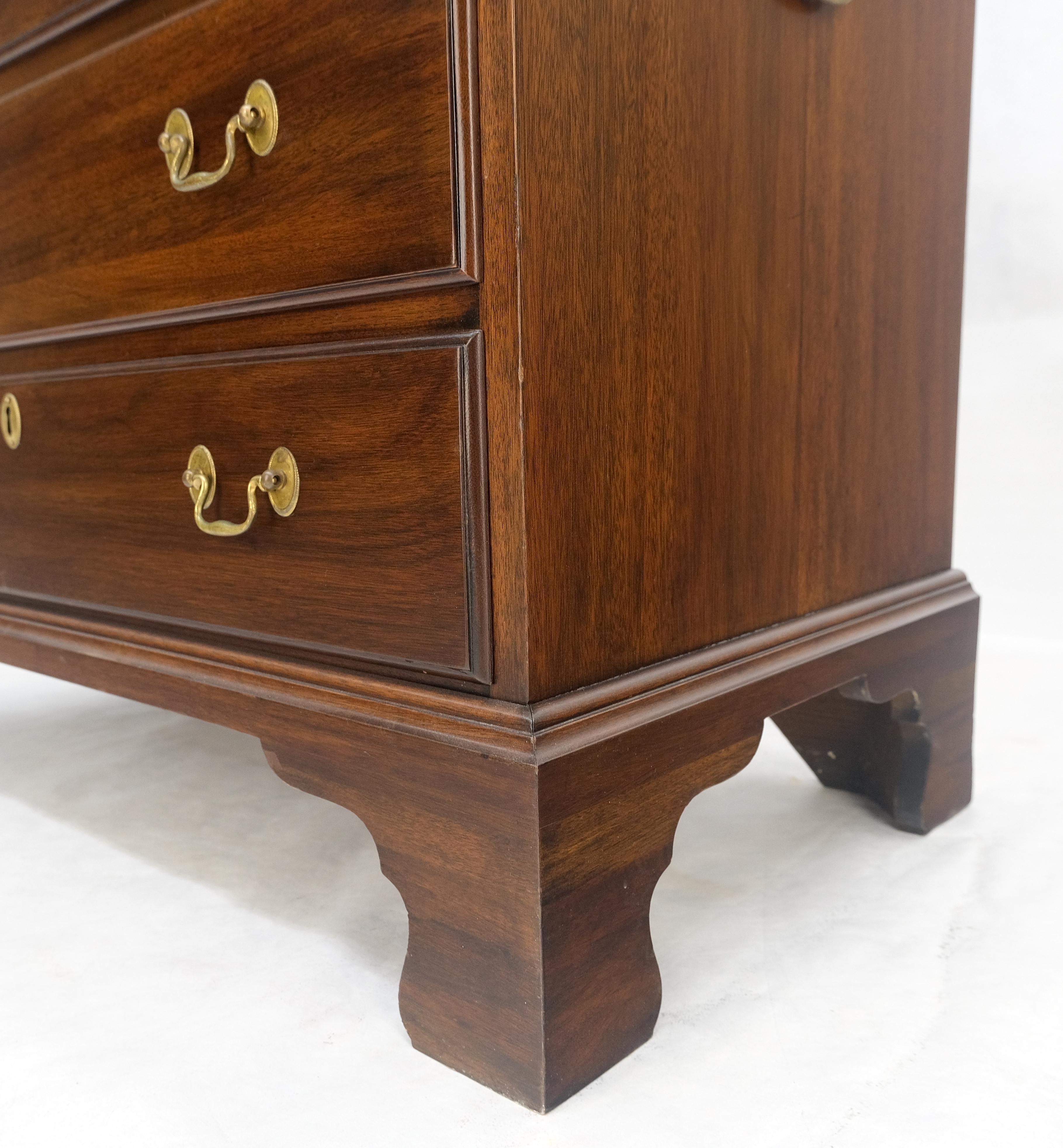 Hankel-Harris Escritorio Extraíble Mesa Secretaria 4 Cajones Baúl Cómoda MINT en venta 8