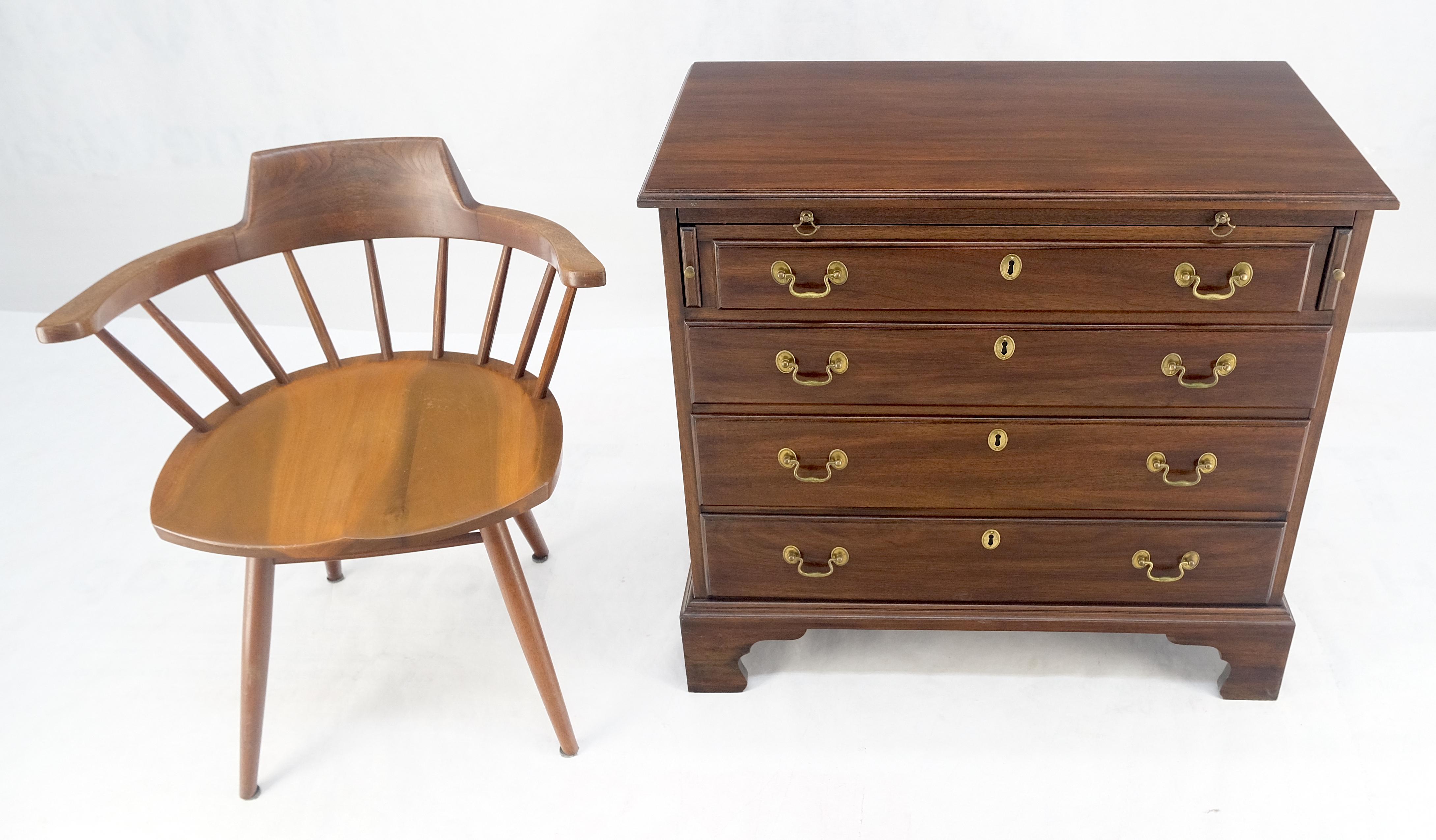 Hankel-Harris Escritorio Extraíble Mesa Secretaria 4 Cajones Baúl Cómoda MINT en venta 2