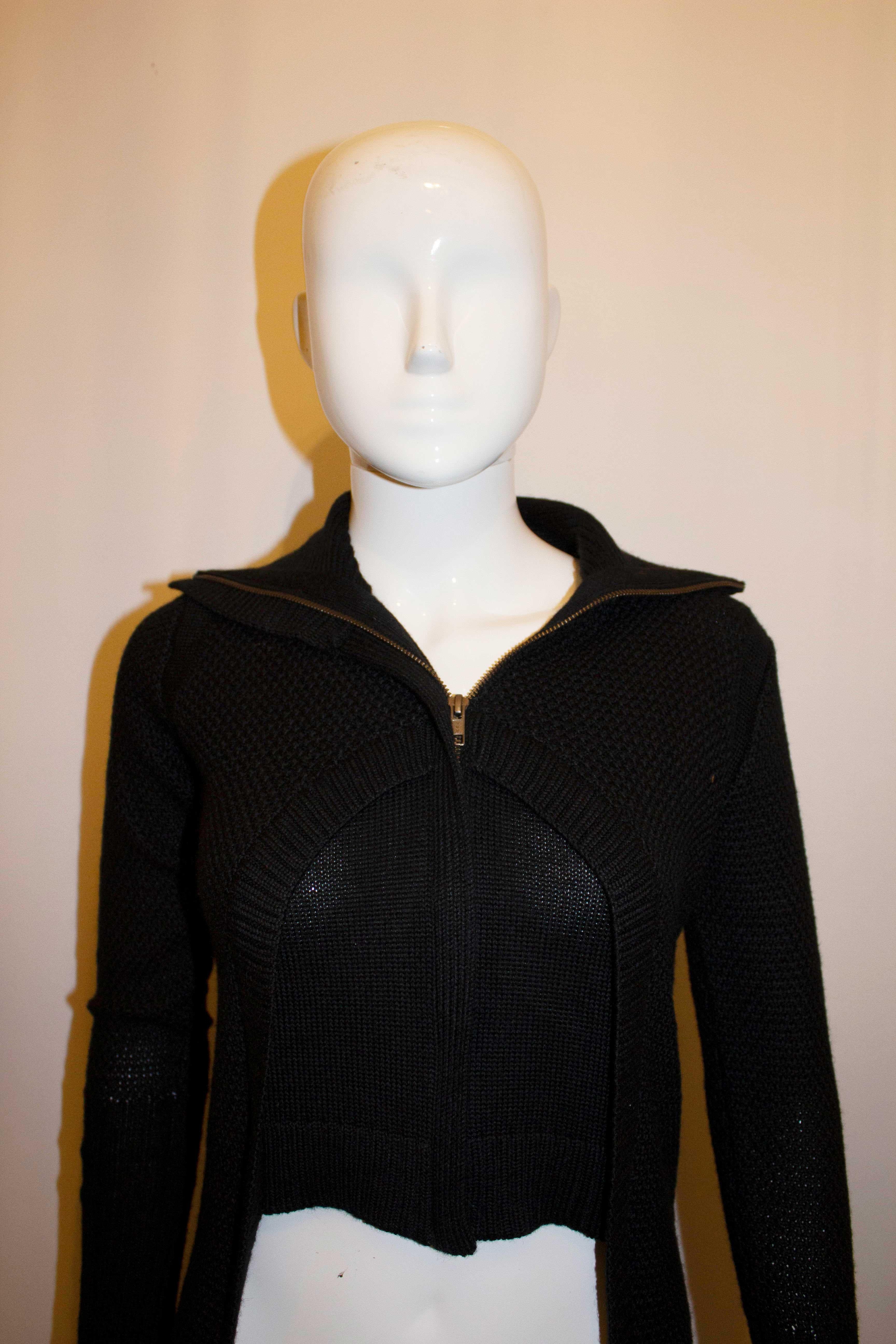 jacket with fingerless gloves