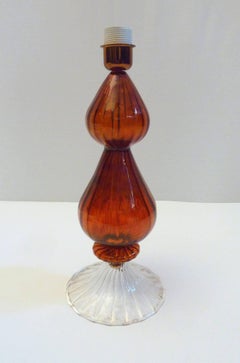 Handmade Murano Glass Table Lamp Made in Italy