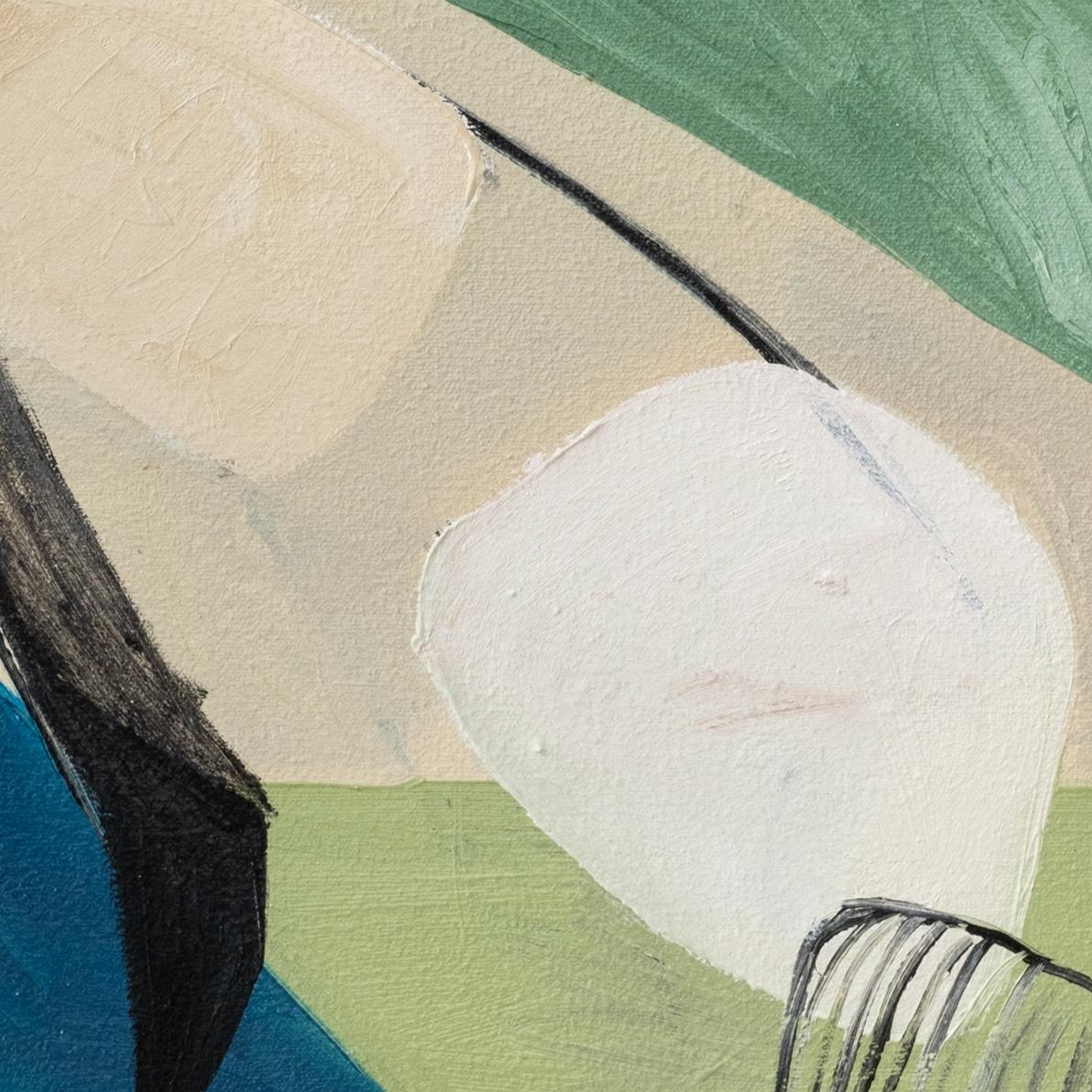 Il Cobra (Semenya) - Painting Astratto di Hanna Noor Mahomed