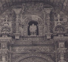 Bolivia, Door, Black and White Photography, 1960s, 23.7 x 24, 5 cm