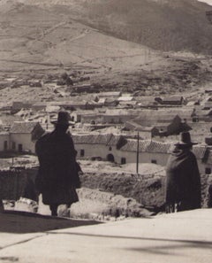 Bolivia, Gate, Patosi, Black and White Photography, 1960s, 25, 9 x 24, 4 cm