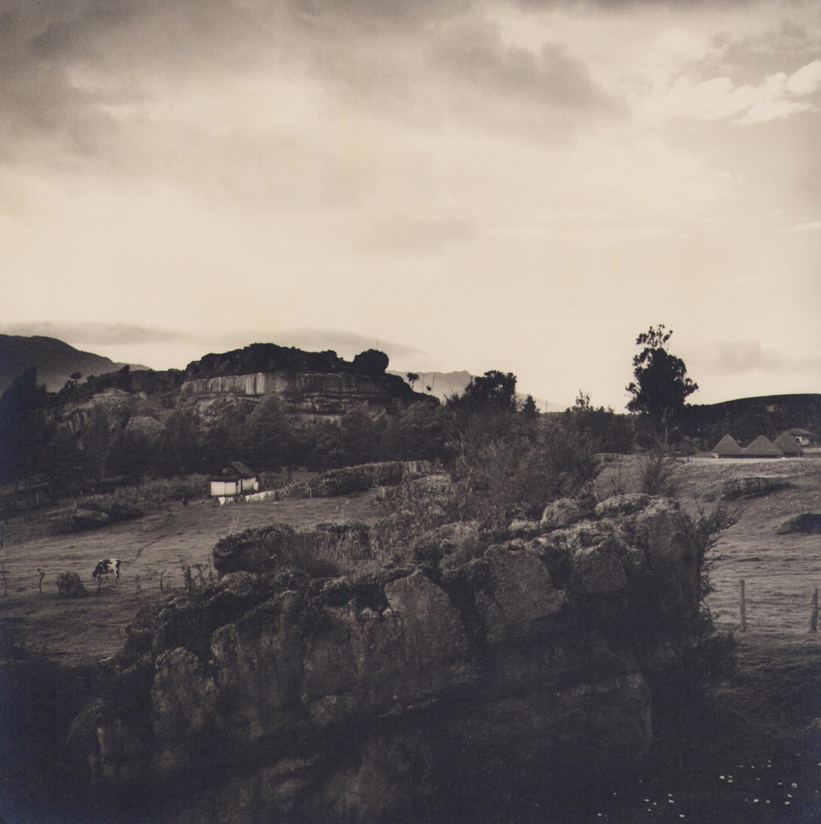 Portrait Photograph de Hanna Seidel - Colombia, paisaje, Fotografía en blanco y negro, años 60, 24, 3 x 24, 2 cm