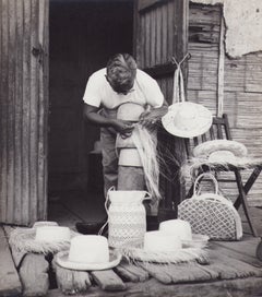 quateur, Handicrafts, photographies en noir et blanc, annes 1960, 26 x 23 cm