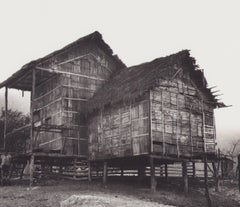 Ecuador, House, Black and White Photography, 1960s, 23, 5 x 26, 7 cm