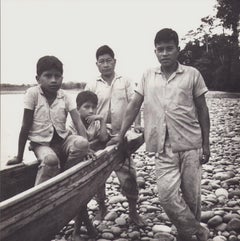 Ecuador, Indigene, Schwarz-Weiß-Fotografie, 1960er Jahre, 23, 2 x 23, 1 cm