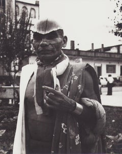Ecuador, Indigenouser Mann, Schwarz-Weiß-Fotografie, 1960er Jahre, 29,1 x 23,2 cm