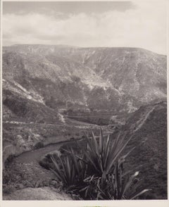 Vintage Ecuador, Landscape, Black and White Photography, 1960s, 21, 2 X 17, 2 cm