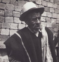 Ecuador, Uomo, Artigianato, Fotografia in bianco e nero, 1960, 29, 1 x 23, 1 cm