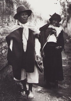 Ecuador, Menschen, Schwarz-Wei-Fotografie, 1960er Jahre, 29,8 x 21,4 cm