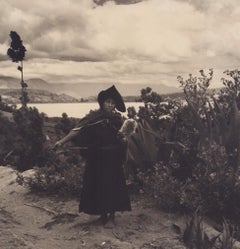 Ecuador, Woman, Black and White Photography, 1960s, 24, 2 x 24, 2 cm
