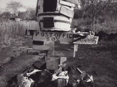 Galápagos, Oficina de Correos, Carteles, Fotografía en blanco y negro, Años 60, 23, 2 x 23, 2 cm