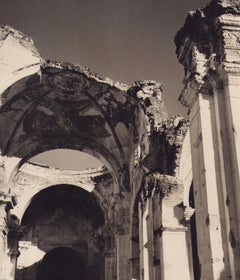 Guatemala, Catedral, Fotografía en blanco y negro, ca. 1960 24 x 24, 2 cm