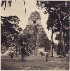 Guatemala, Tikal, Black and White Protography, ca. 1960s, 24,4 x 24,1 cm