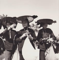 Vintage Hong Kong, Women, Black and White Photography, 1960s, 24 x 24 cm