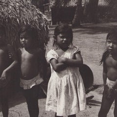 Surinam, Niños, Gente, Fotografía en blanco y negro, Años 60, 28, 2 x 24 cm