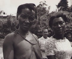 Suriname, People, Village, Black and White Photography, 1960s, 26, 1 x 24, 1 cm