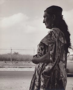 Venezuela, Woman, Black and White Photography, 1960s, 29,4 x 24 cm