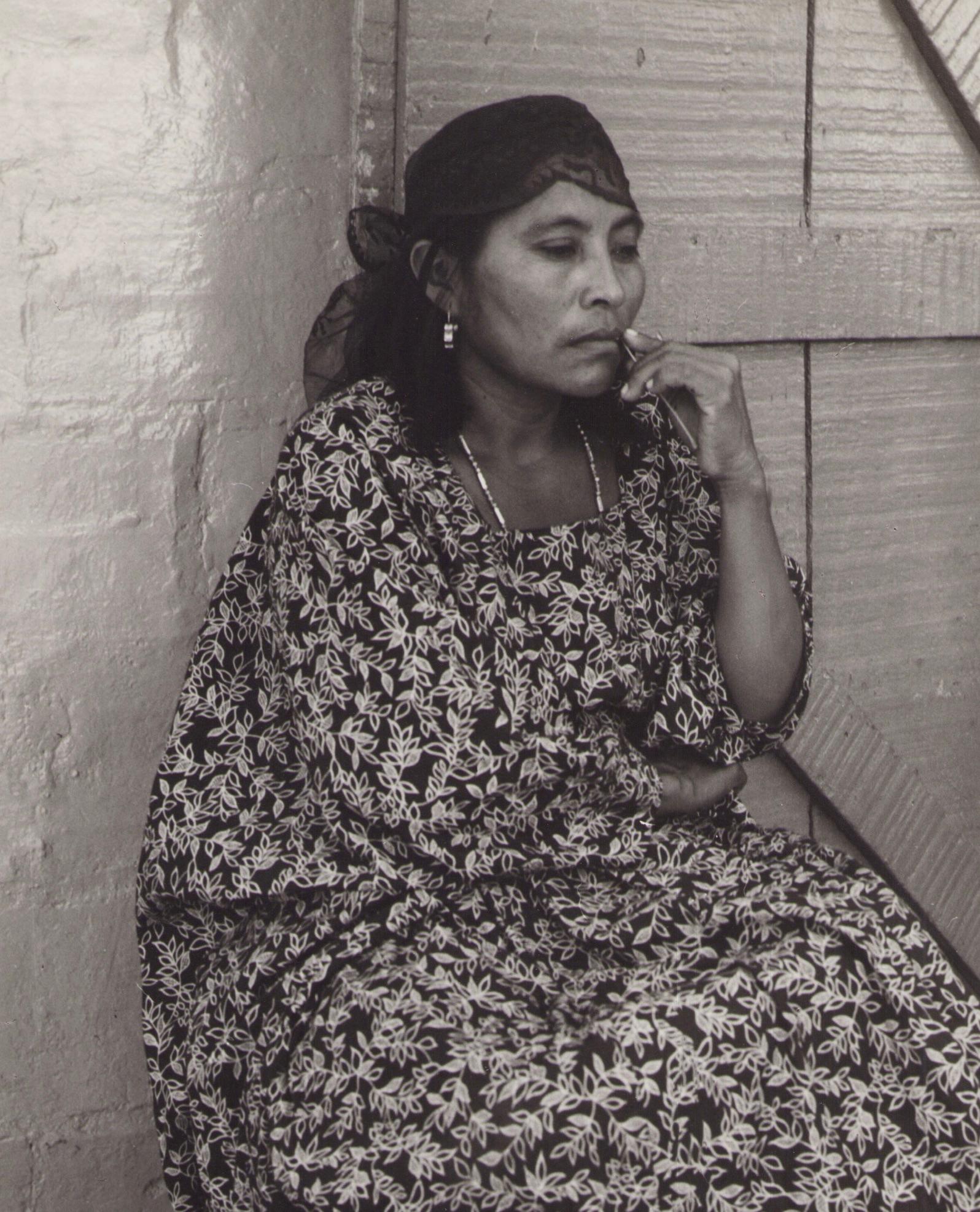 Venezuela, Woman, Black and White Photography, 1960s, 29, 5 x 23, 9 cm For Sale 1