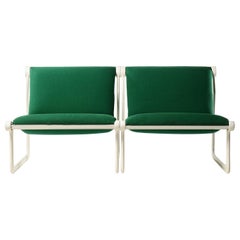 Hannah et Morrison pour Knoll International Chaises à franges:: vers 1970