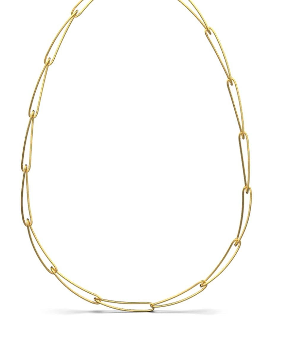 Hannah Necklace, 18K Gold In New Condition For Sale In Leigh-On-Sea, GB