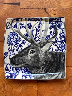 Dinner Plate - Reindeer #2