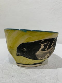 Small Bowl - Bird with Yellow