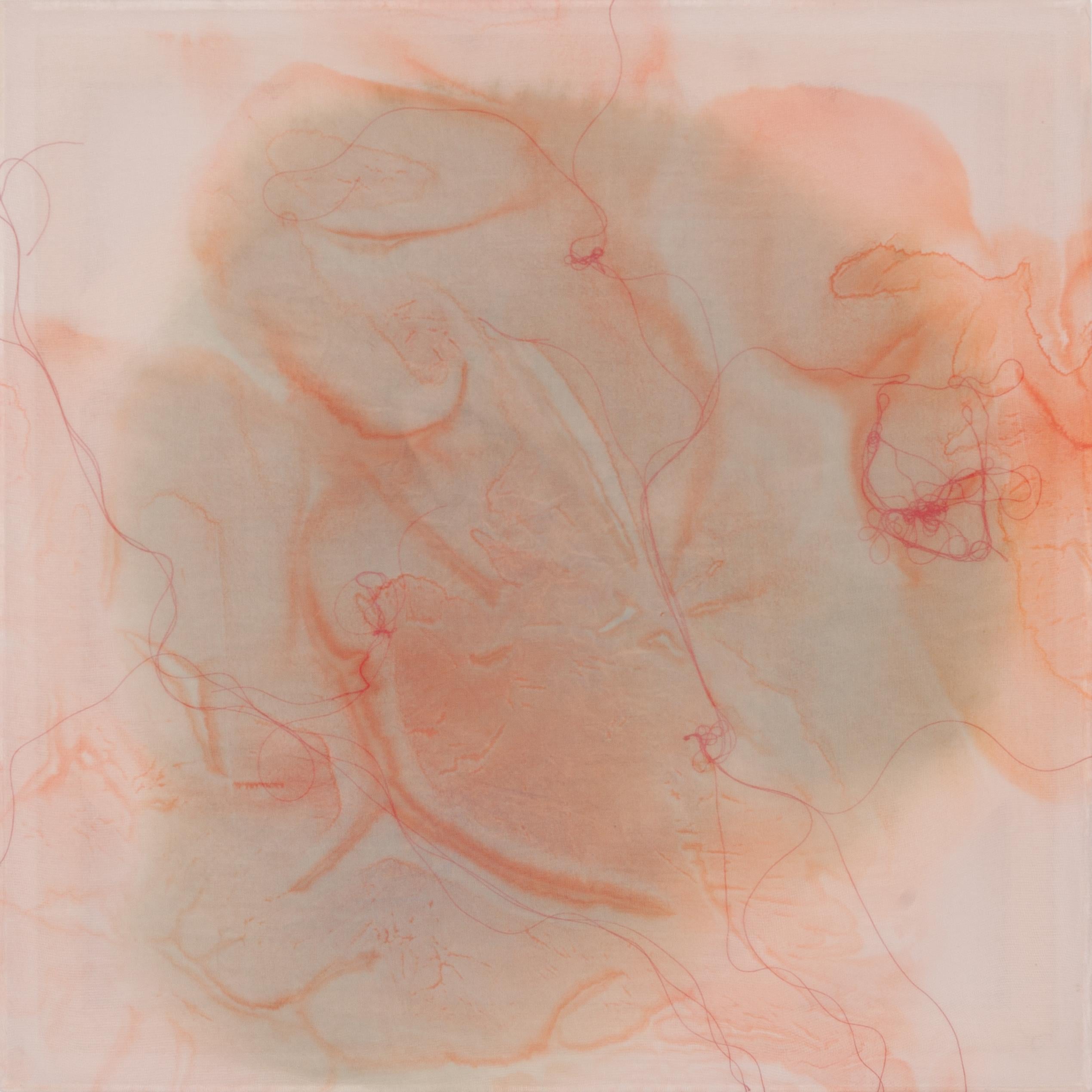 Hannah Reeves Abstract Painting - Bloom Signal