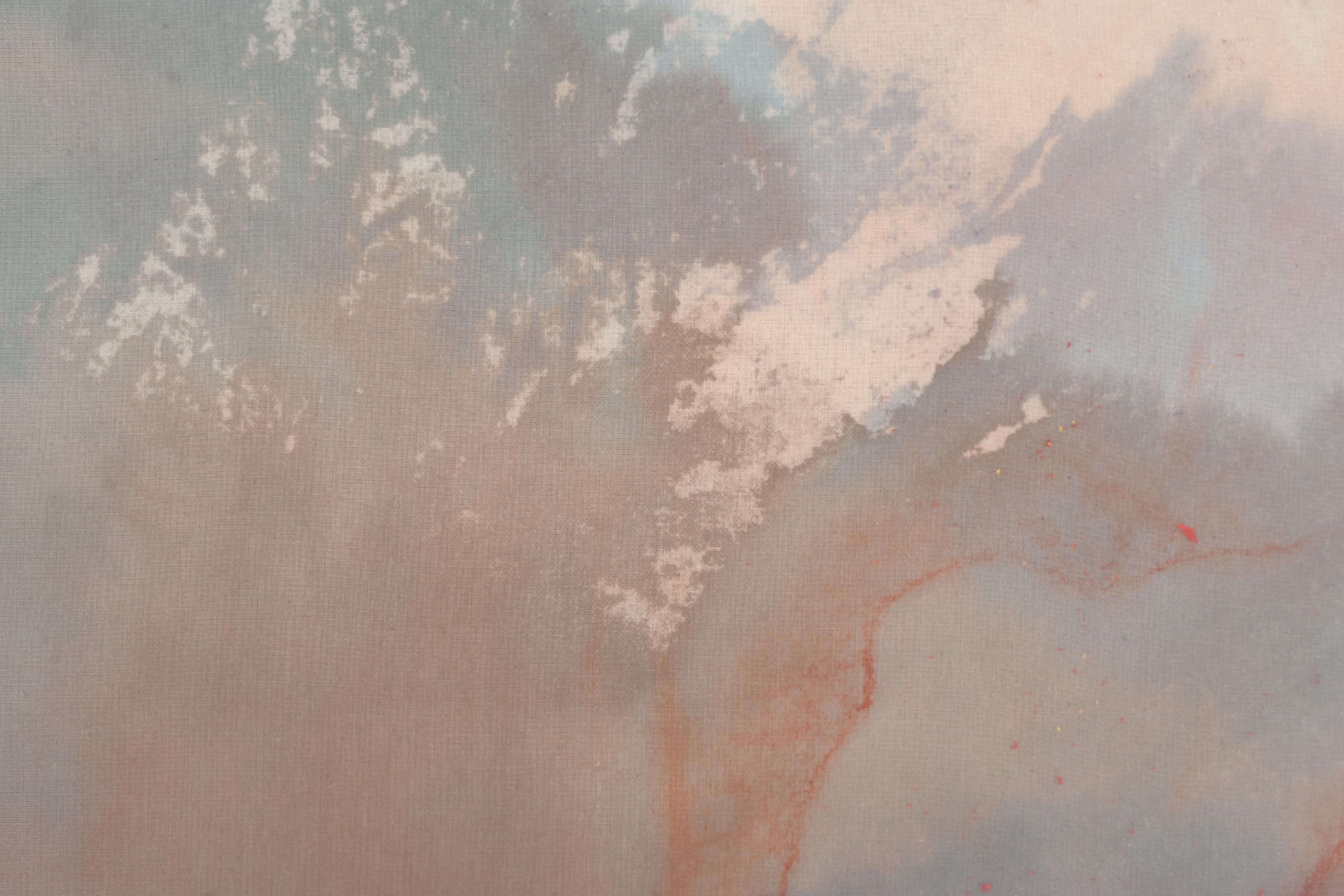 Un nascondiglio troppo bello - Painting Astratto di Hannah Reeves
