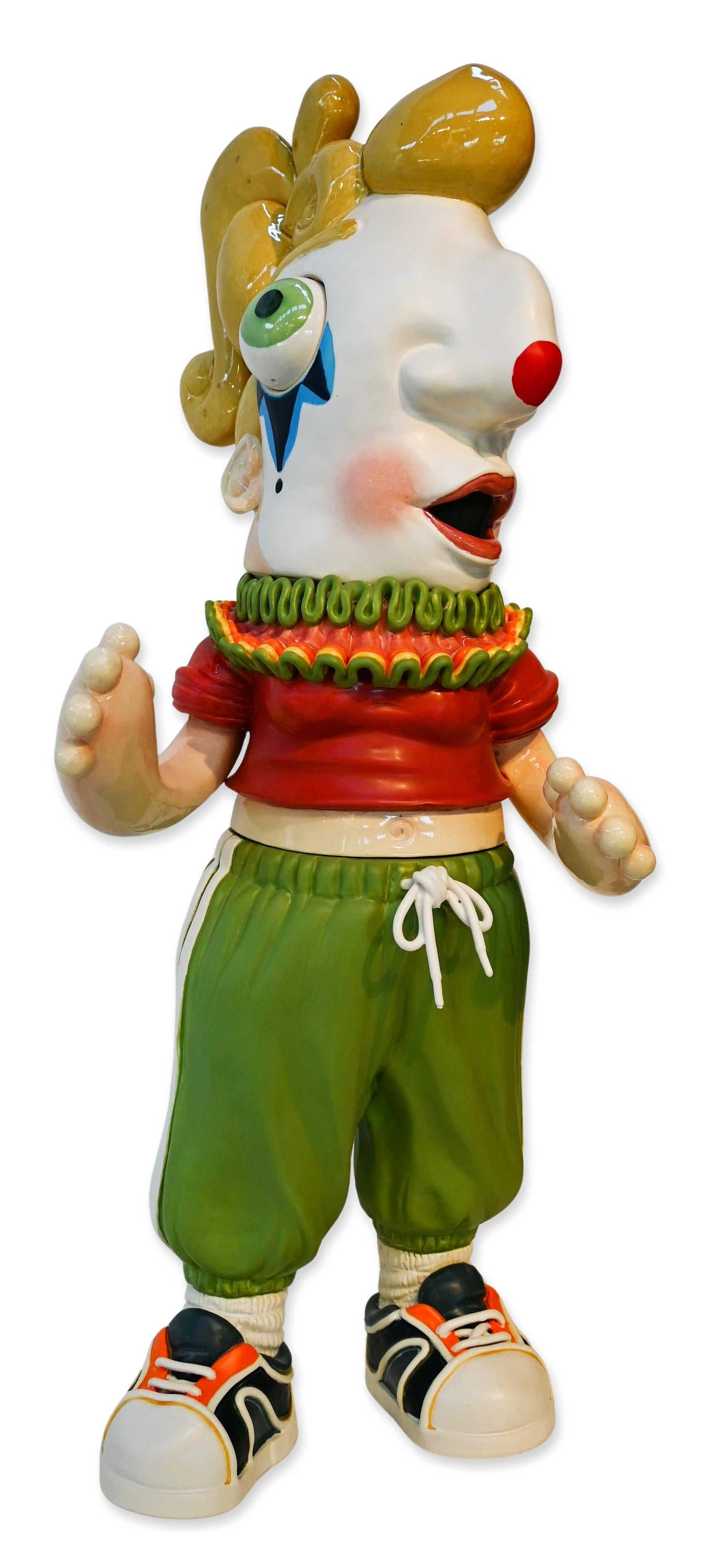 I am a clown (~35% OFF LIST PRICE - LIMITED TIME ONLY) - Contemporary Sculpture by Hannah Schelb