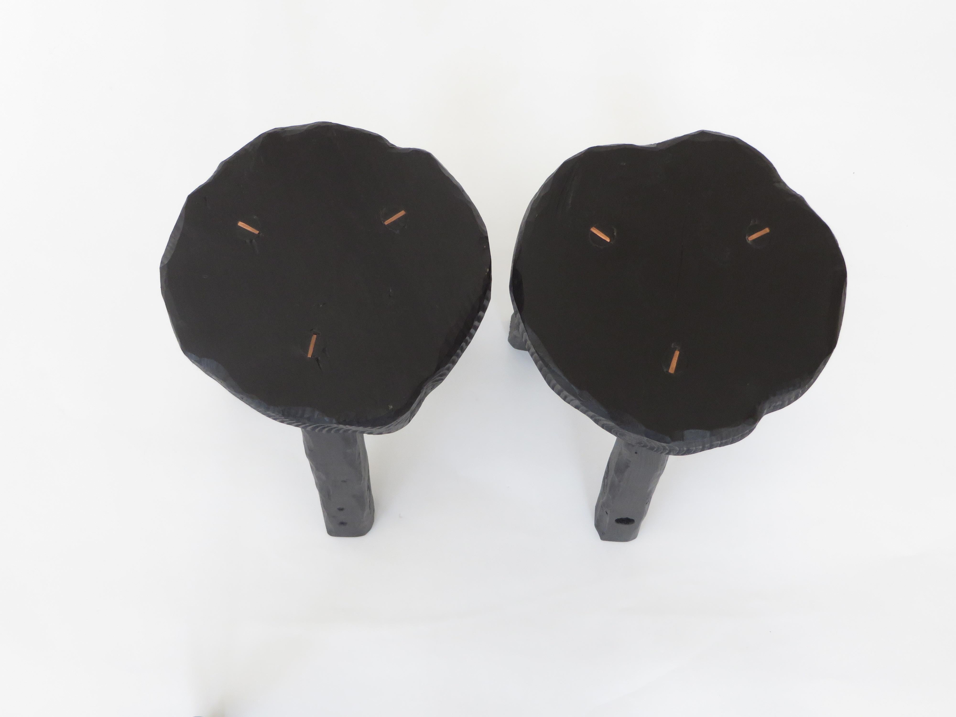 Contemporary Hannah Vaughan Anthropological Collection Stools Number Three and Four