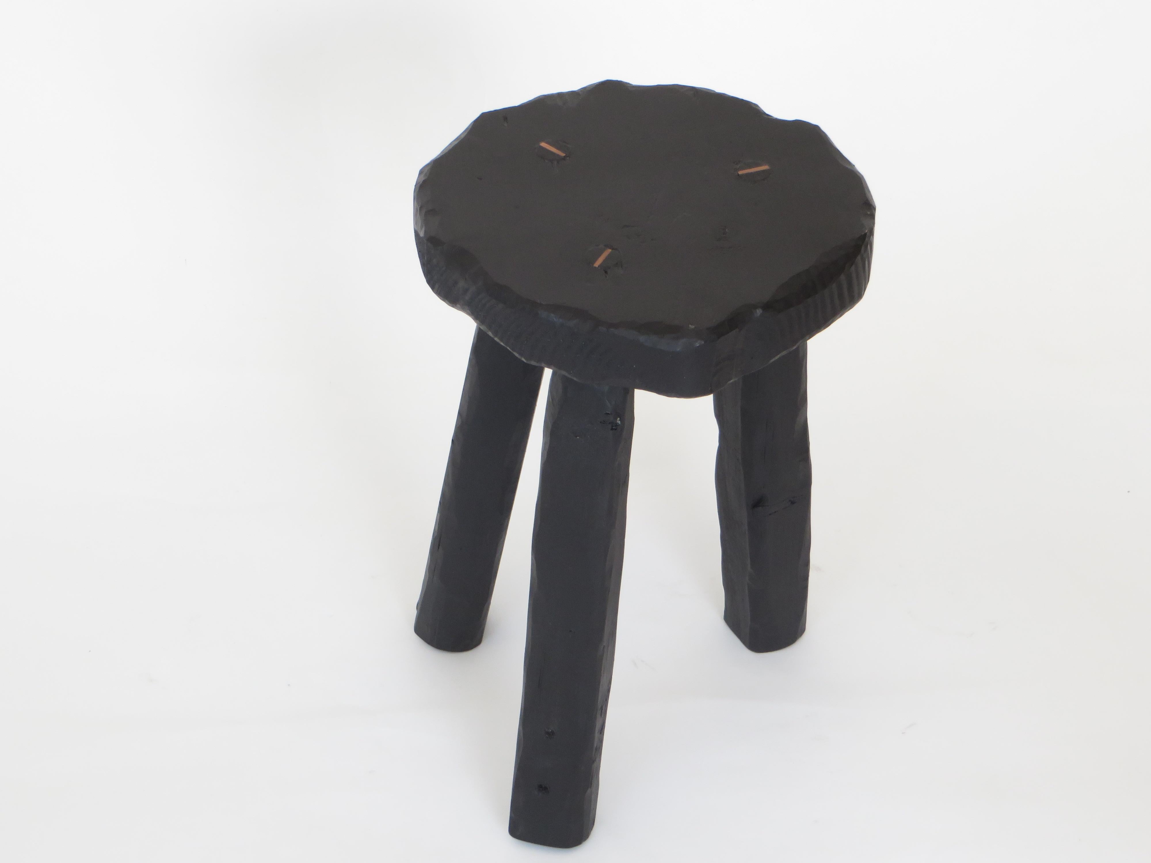 Reclaimed Wood Hannah Vaughan Anthropological Collection Stools Number Three and Four