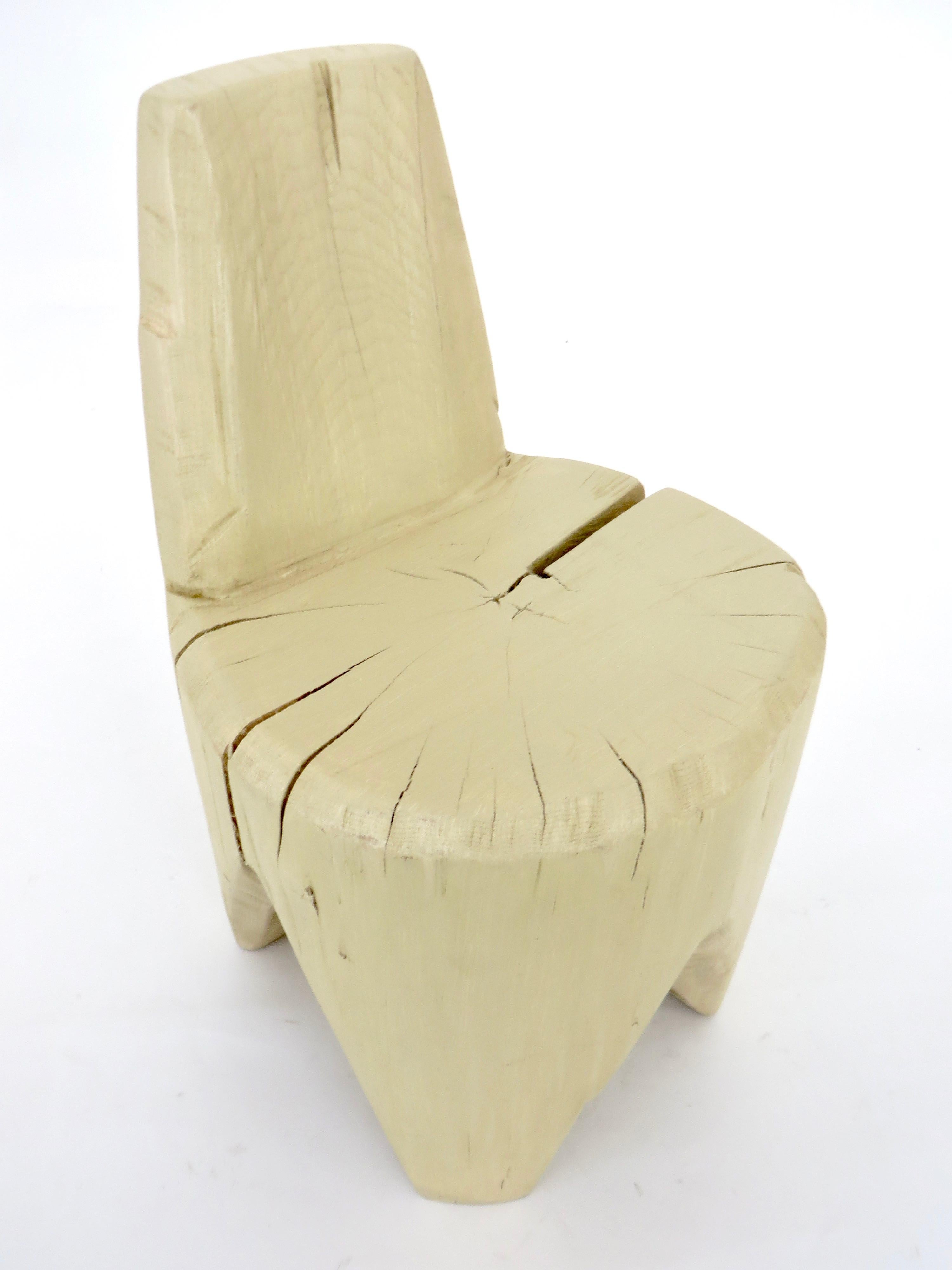 Hannah Vaughan Contemporary Carved Sculptural Chair, 2019 3