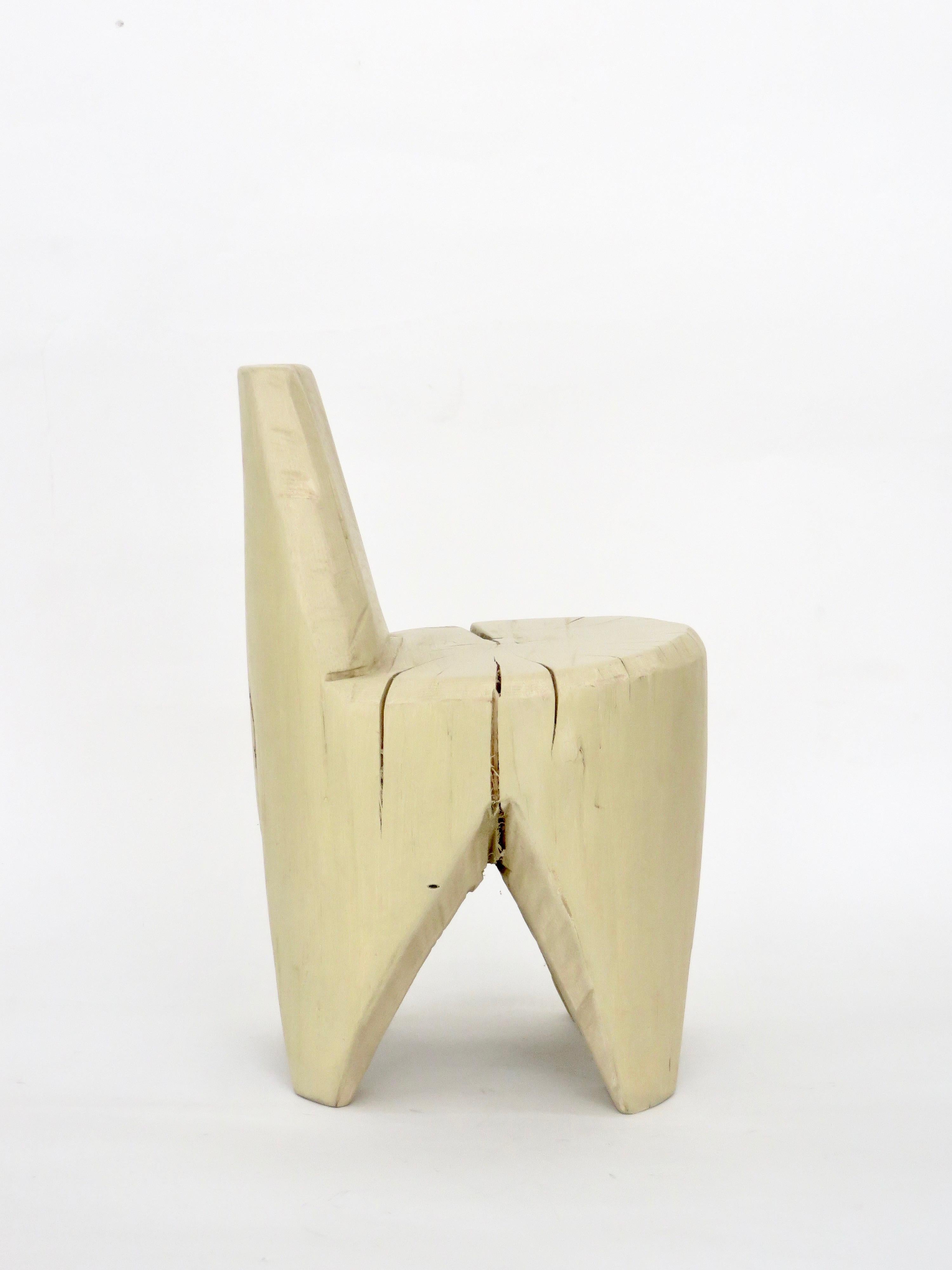 Modern Hannah Vaughan Contemporary Carved Sculptural Chair, 2019