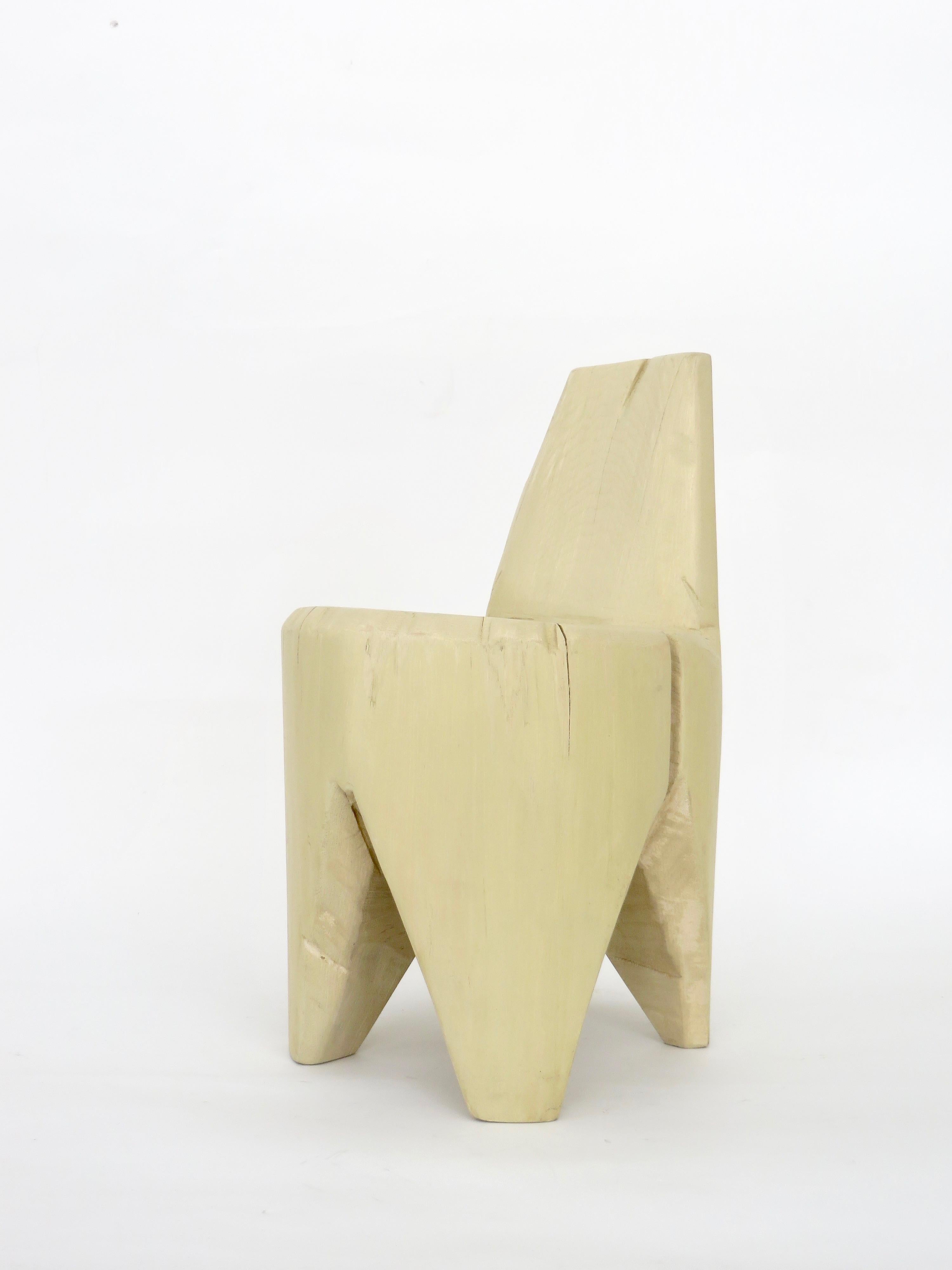 Hannah Vaughan Contemporary Carved Sculptural Chair, 2019 1