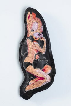 'Shy Girl', Unique contemporary soft sculpture