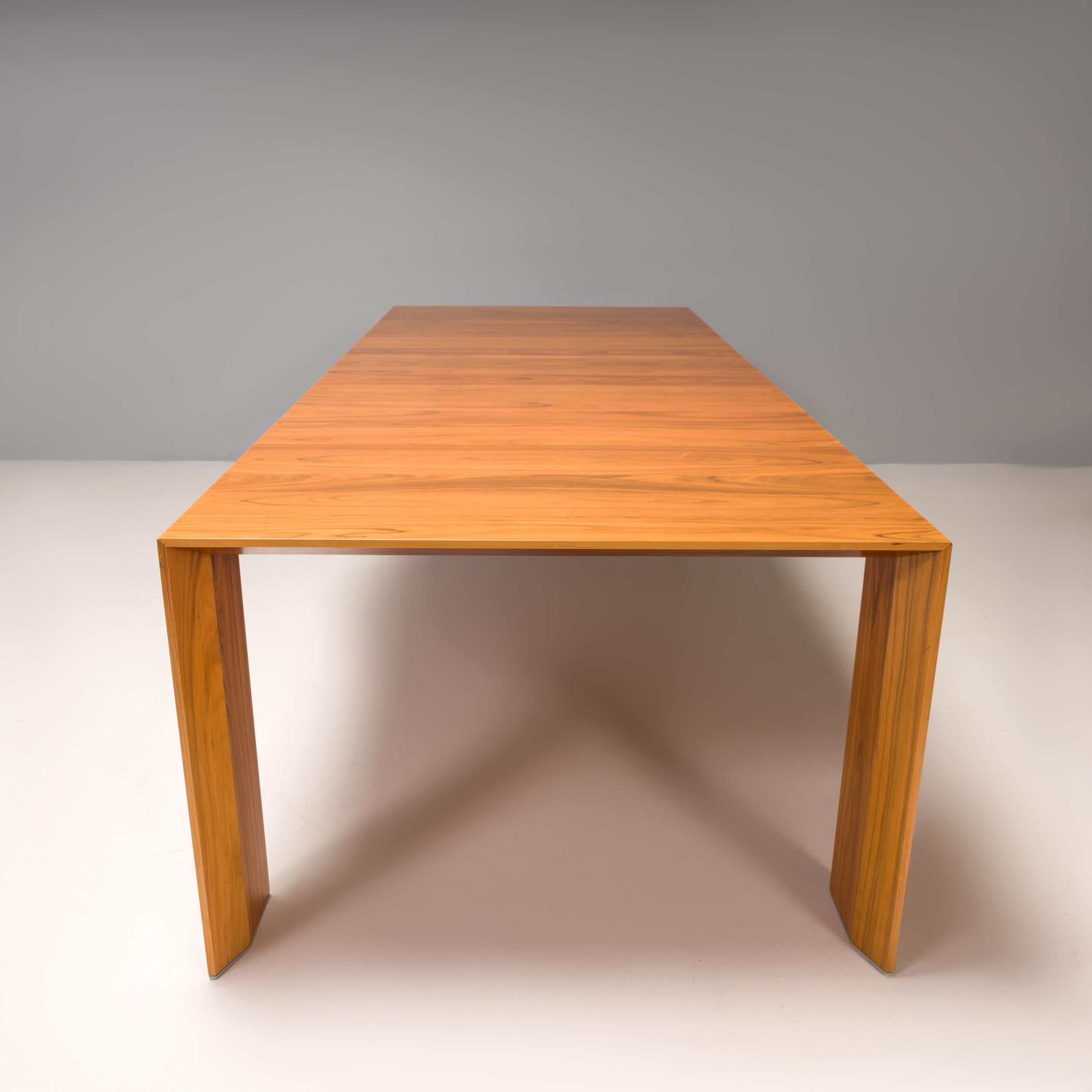 Contemporary Cassina by Hannes Wettstein El Dom Rosewood Veneer Dining Table  For Sale