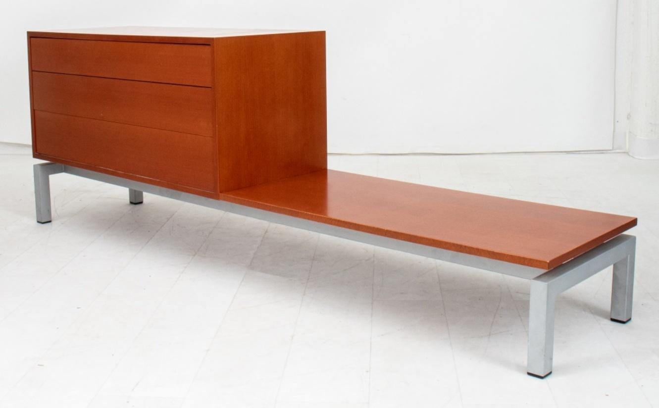 Modern Hannes Wettstein for Cassina Xen Cabinet Bench For Sale