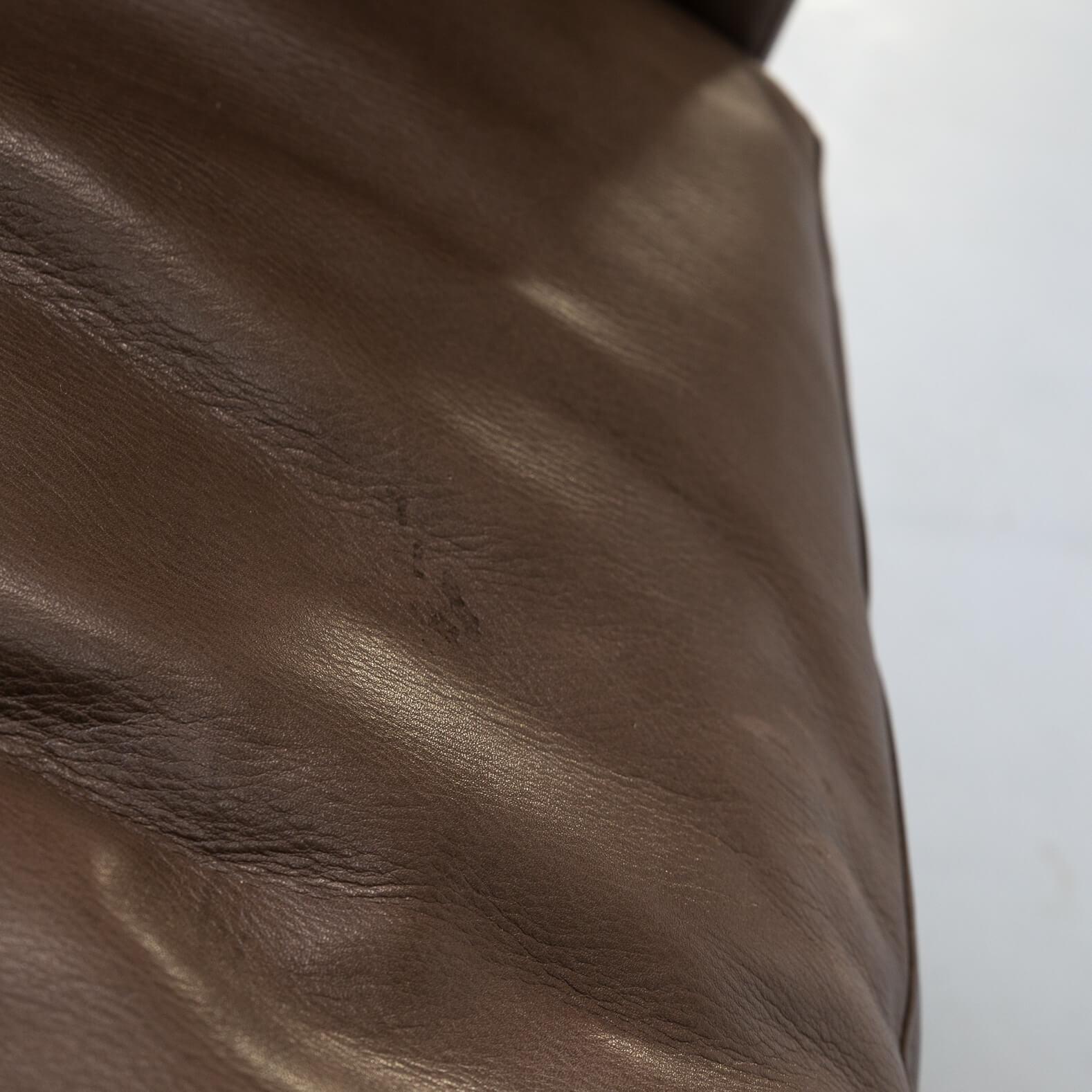 Hannes Wettstein ‘reversi’ Leather Design Fauteuil for Molteni & C Set/2 For Sale 3