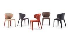 Hannes Wettstein Set of Five Hola 369 Chair For Cassina