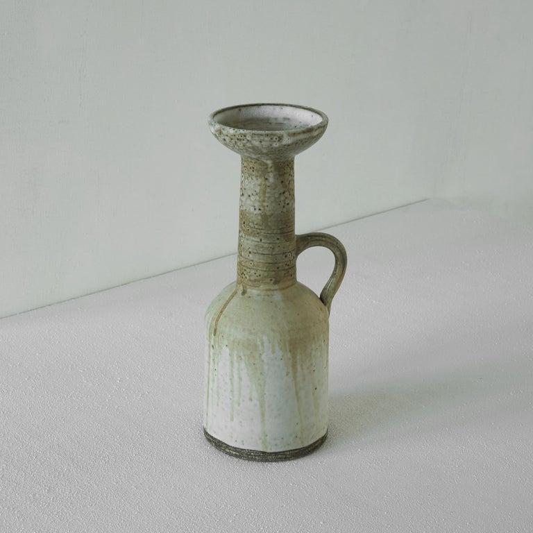 Mid-Century moderno Vaso o brocca in Studio Pottery di metà secolo di Hannie Mein in vendita