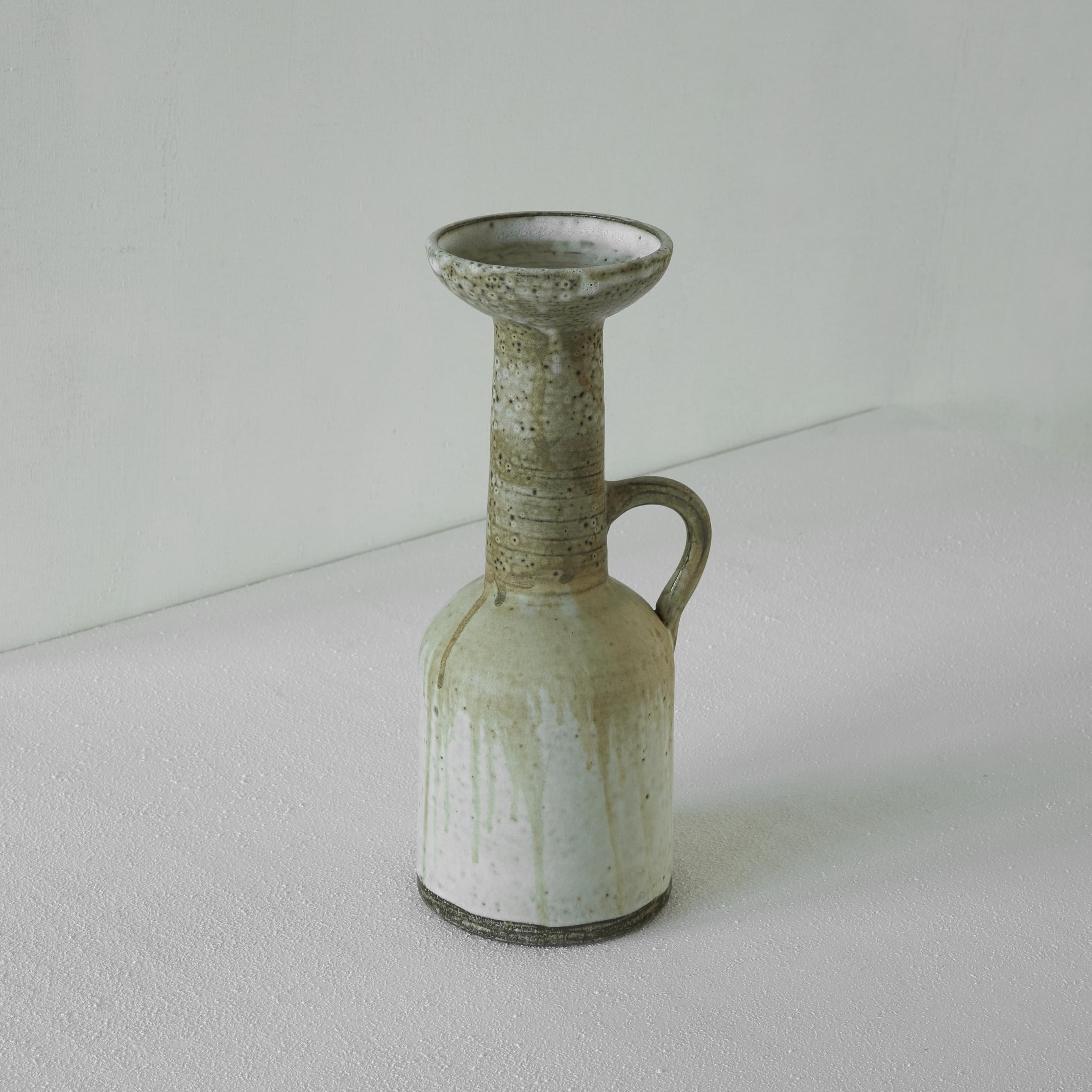 Mid-Century Modern Hannie Mein Mid-Century Studio Pottery Vase or Jug For Sale